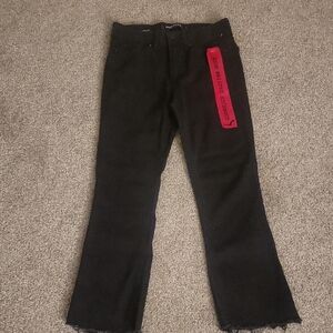 Dollhouse Black High Waisted Kickerbook Jeans Size 5/27